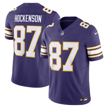 T.J. Hockenson Minnesota Vikings purple Untouchable jersey