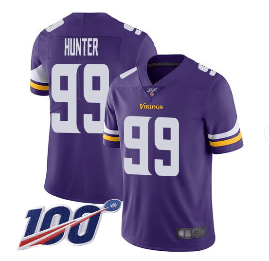 Danielle Hunter Minnesota Vikings purple Vapor jersey