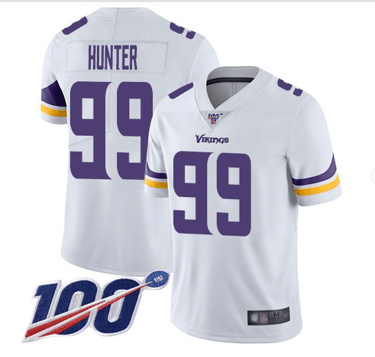 Danielle Hunter Minnesota Vikings white Vapor jersey