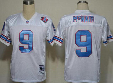 Mitchell And Ness Oilers white Throwback jersey