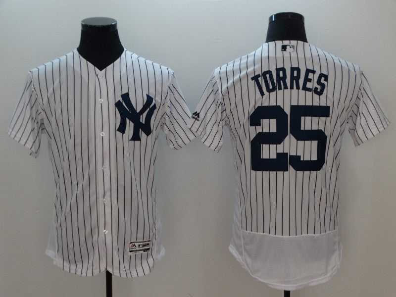 Gleyber Torres New York Yankees white jersey