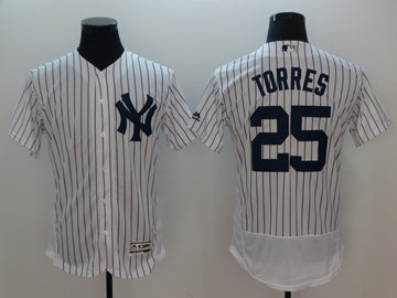 Gleyber Torres New York Yankees white jersey
