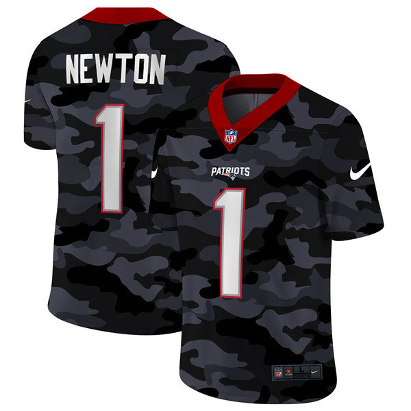 Cam Newton New England Patriots camo Limited jersey