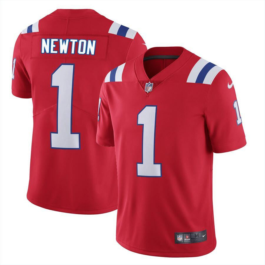 Cam Newton New England Patriots red Vapor jersey