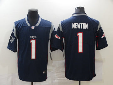 Cam Newton New England Patriots navy Vapor jersey