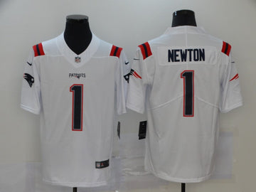Cam Newton New England Patriots white Vapor jersey
