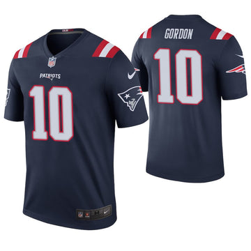 Josh Gordon New England Patriots navy Color Rush jersey
