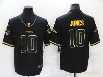 Mac Jones New England Patriots black jersey