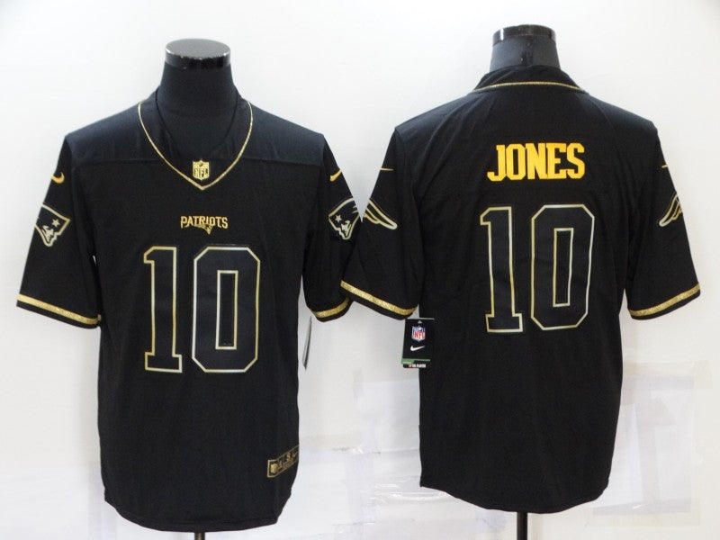 Mac Jones New England Patriots black Salute To Service jersey