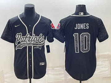 Mac Jones New England Patriots black jersey
