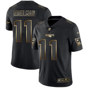 Julian Edelman New England Patriots black jersey