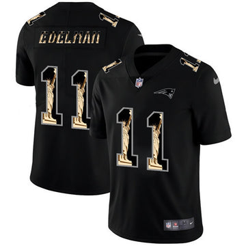Julian Edelman New England Patriots black Limited jersey