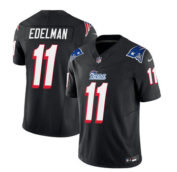 Julian Edelman New England Patriots black Limited jersey