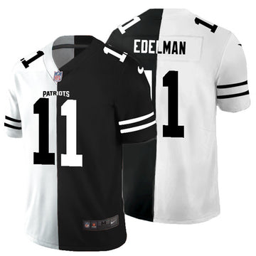 Julian Edelman New England Patriots black Split jersey