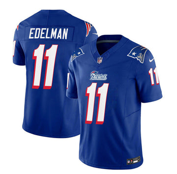 Julian Edelman New England Patriots blue Limited jersey