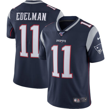 Julian Edelman New England Patriots navy Vapor jersey