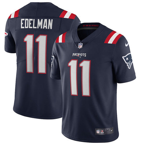 Julian Edelman New England Patriots navy Vapor jersey