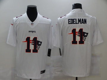 Julian Edelman New England Patriots white Vapor jersey