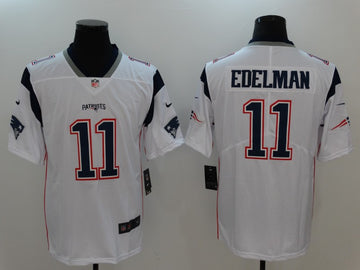 Julian Edelman New England Patriots white Vapor jersey