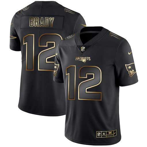 Tom Brady New England Patriots black jersey
