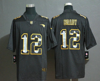 Tom Brady Jesus Faith New England Patriots black Vapor jersey