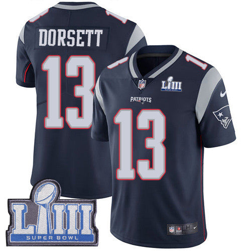Phillip Dorsett New England Patriots navy Vapor jersey