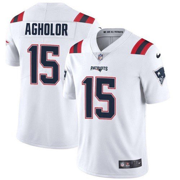 Nelson Agholor New England Patriots white Vapor jersey