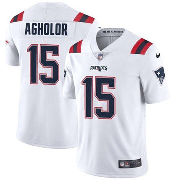 Nelson Agholor New England Patriots white Vapor jersey
