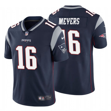 Jakobi Meyers New England Patriots navy Vapor jersey
