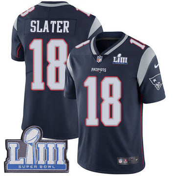 Matt Slater New England Patriots navy Vapor jersey