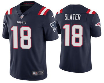 Matthew Slater New England Patriots navy Vapor jersey