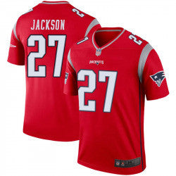 J.C. Jackson New England Patriots red Legend jersey