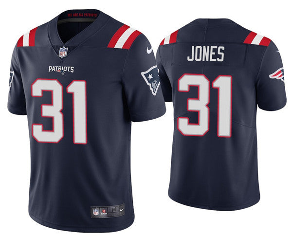 Jonathan Jones New England Patriots navy Vapor jersey