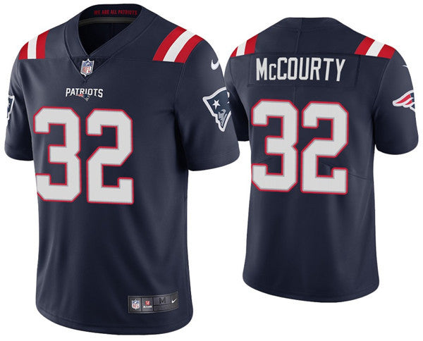 Devin McCourty New England Patriots navy Vapor jersey