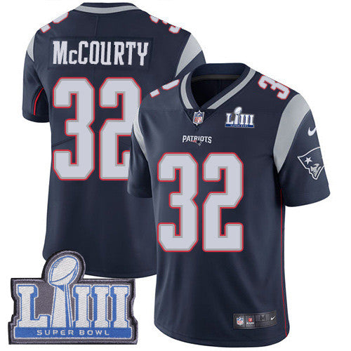 Devin McCourty New England Patriots navy Vapor jersey