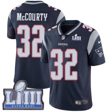 Devin McCourty New England Patriots navy Vapor jersey