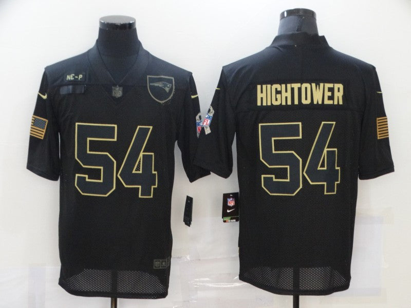 Dont'a Hightower New England Patriots black Salute To Service jersey