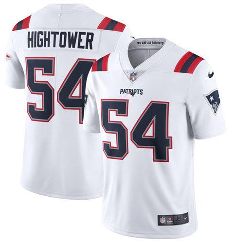 Dont'a Hightower New England Patriots white Vapor jersey