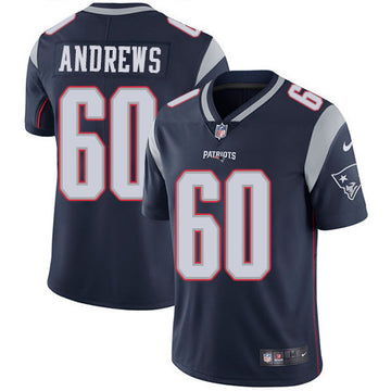 David Andrews New England Patriots navy Untouchable jersey