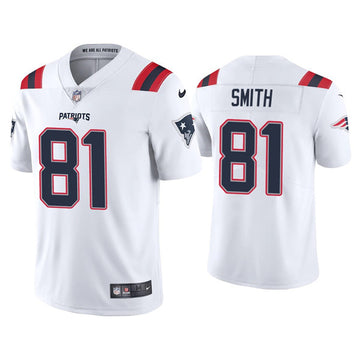 Jonnu Smith New England Patriots white Vapor jersey