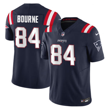 Kendrick Bourne New England Patriots navy Limited jersey
