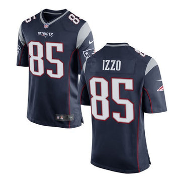 Ryan Izzo New England Patriots navy Vapor jersey