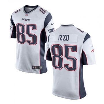 Ryan Izzo New England Patriots white Vapor jersey