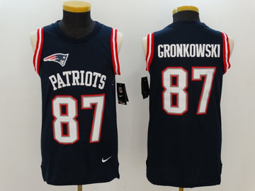 Rob Gronkowski New England Patriots navy Limited jersey