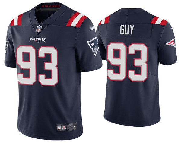 Lawrence Guy New England Patriots navy Vapor jersey