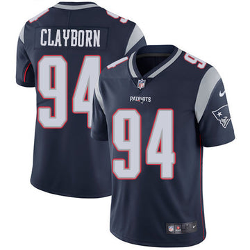 Adrian Clayborn New England Patriots navy Untouchable jersey