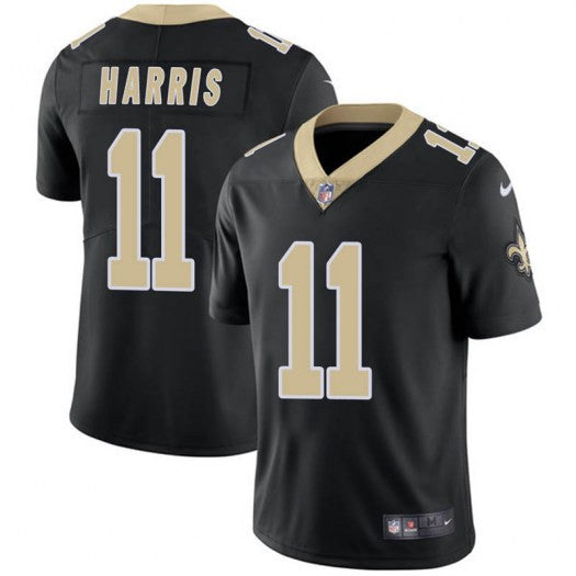Deonte Harris New Orleans Saints black Vapor jersey
