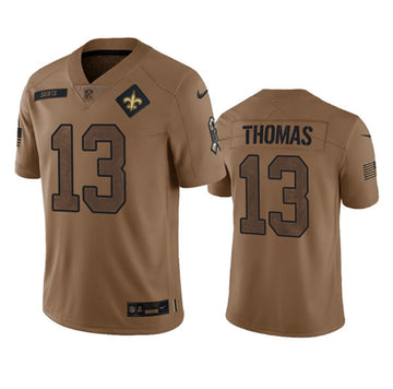 Michael Thomas New Orleans Saints brown Salute To Service jersey