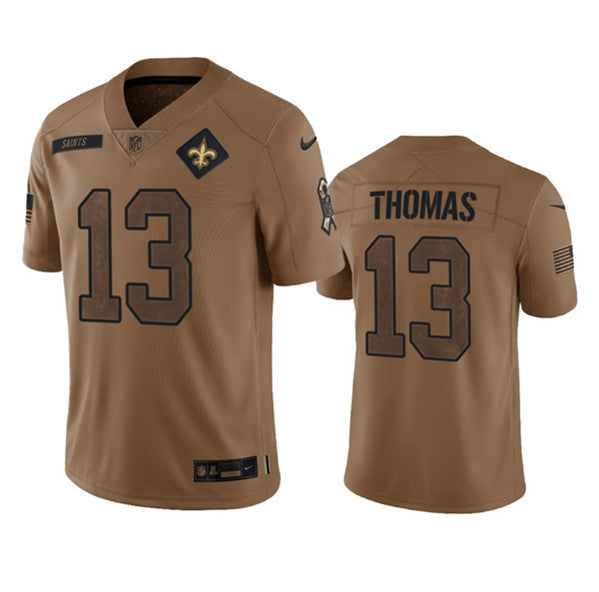 Michael Thomas New Orleans Saints brown Salute To Service jersey