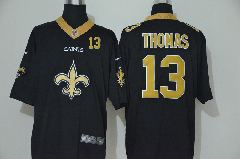 Michael Thomas New Orleans Saints black Vapor jersey